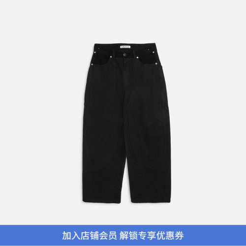YMC NEEDLE TROUSER 女装有机棉阔腿裤