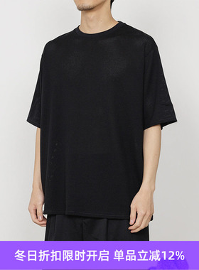 marka MESH TEE 高支有机棉网眼圆领短袖T恤