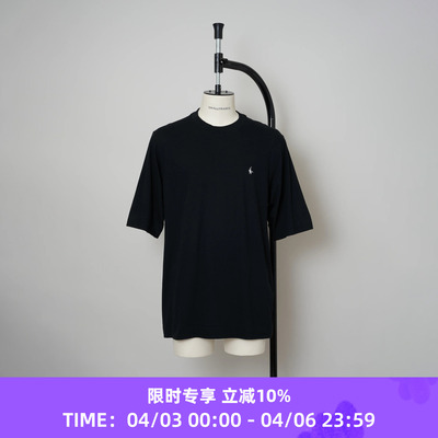 SHINYAKOZUKA刺绣短袖圆领T恤