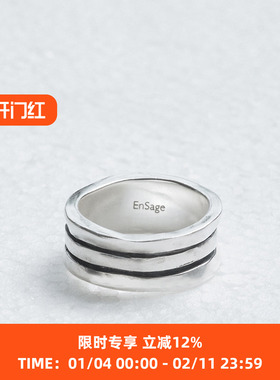 925银日本手工戒指现货