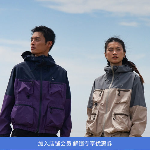 WHEELSandWIND冲锋衣外套