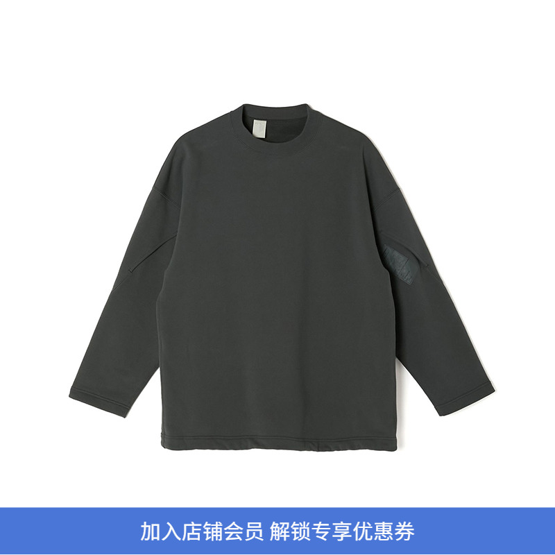 N.HOOLYWOOD廓形圆领卫衣