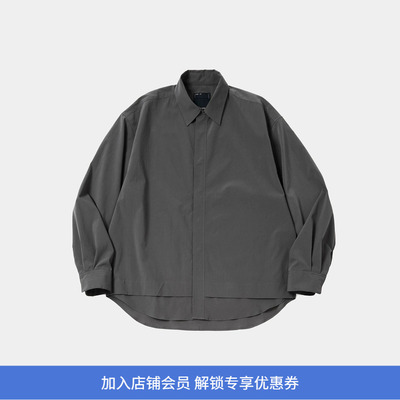meanswhile Breathable Side Slit L/S SH透湿透气防水机能性衬衫