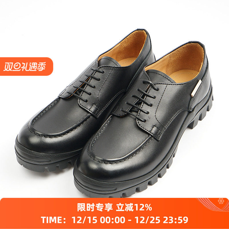 HenderScheme全牛皮德比皮鞋