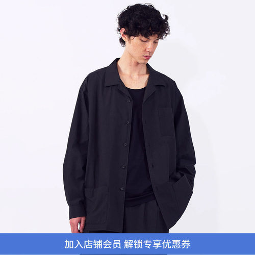 YOKE Garment-dyed Shirt Jacket 近江日晒成衣染色工装衬衫夹克