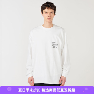 nanamica OOAL Graphic L/S Tee 男女款有机棉宽松圆领长袖T恤