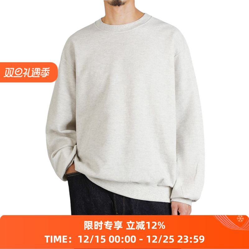 blurhms ROOTSTOCK Rough&Smooth Thermal 吸湿速干华夫格长袖T恤