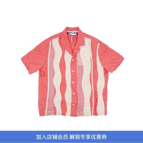 INSULAiRE 岛民 Tidal Shirt 天丝混纺短袖度假衬衫