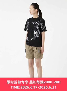 and wander painted splatter TEE手工泼墨反光T恤 日本制