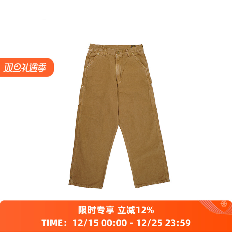 orslow DAD'S FIT OXFORD PAINTER PANTS 日本制复古阔腿工装裤