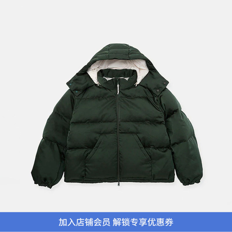 DIGAWEL x F/CE Hoodie puffer联名款宽松廓形男女中性连帽羽绒服