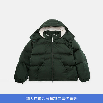 DIGAWEL x F/CE Hoodie puffer联名款宽松廓形男女中性连帽羽绒服