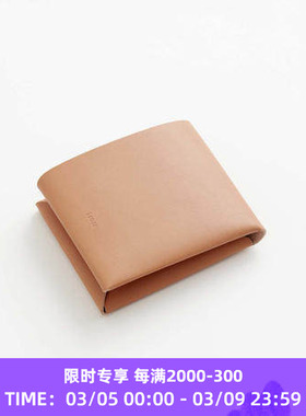 i ro se SEAMLESS SHORT WALLET 短款牛皮钱包