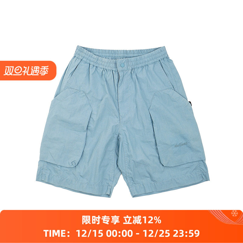 WILD THINGS Camp Tool Cargo Shorts X Square 水洗机能短裤
