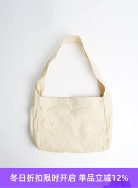 Alternative Country News Boy 美式复古帆布斜挎包