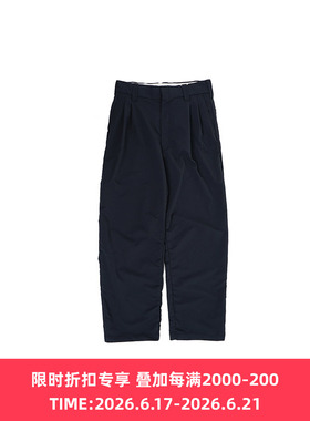 nanamica ALPHADRY Club Pants 吸湿透气面料宽松直筒裤