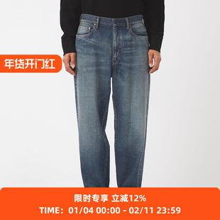 nanamica Selvage Denim Pants 男装宽松直筒水洗牛仔裤
