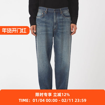 nanamica Selvage Denim Pants 男装宽松直筒水洗牛仔裤