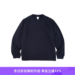 long 长袖 sleave 天然染色高支天竺棉男女中性款 T恤 unisex YAECA