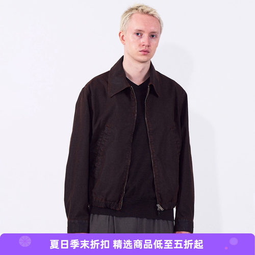 YOKE Coating Cotton Drizzler Jacket 复古水洗短夹克外套
