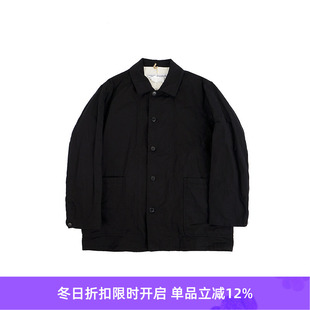 男女中性款 YAECA Unisex Overcoat 棉麻宽松短风衣外套 Short