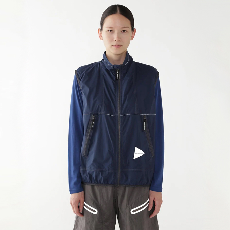 and wander PERTEX wind 男女户外机能性专业防水防风超轻量马甲