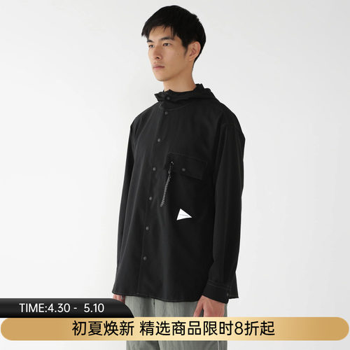 and wander dry breathable hoodie 防水弹性透气机能性连帽衬衫