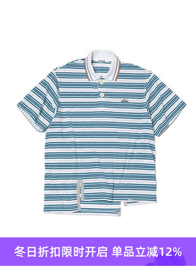 kolor BEACON Polo 不规则剪裁短袖POLO衫