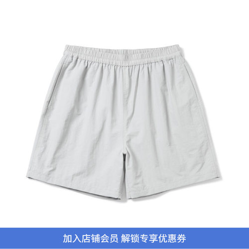 PRIMEE透气宽松沙滩短裤