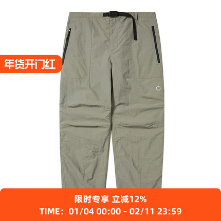 WHEELS and WIND track pants 内里网眼机能长裤 休闲裤