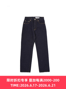 YAECA 4denim-05(Woman) 女装低腰直筒牛仔裤