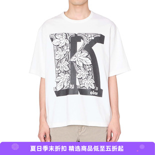 kolor Tee 主题印花圆领短袖T恤