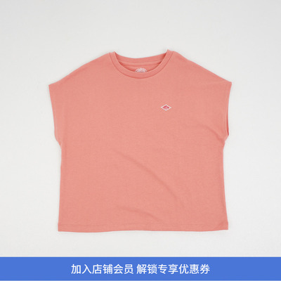 DANTON DOLMAN SLEEVE S/S T-SHIRT 女装重磅棉无袖T恤
