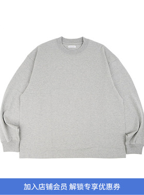 KAPTAIN SUNSHINE Suvin Supima Tube 超长短绒匹马棉宽松长袖T恤