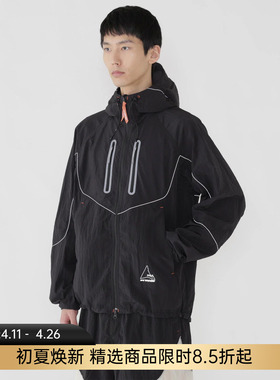 ROA x and wander ripstop wnd jacket 联名款防水防风连帽夹克