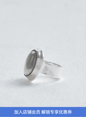 EnSage Domed Ring 925银 日本手工 圆形戒指 银制指环