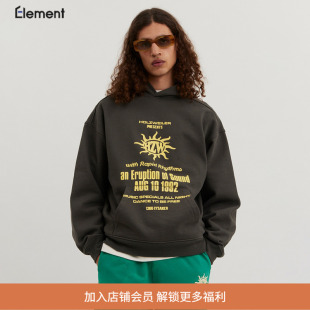 Festival HOLZWEILER Paradise Hoodie 印花水洗做旧廓形连帽