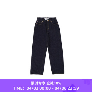 高腰宽松廓形牛仔裤 YAECA 女装 Woman 14denim