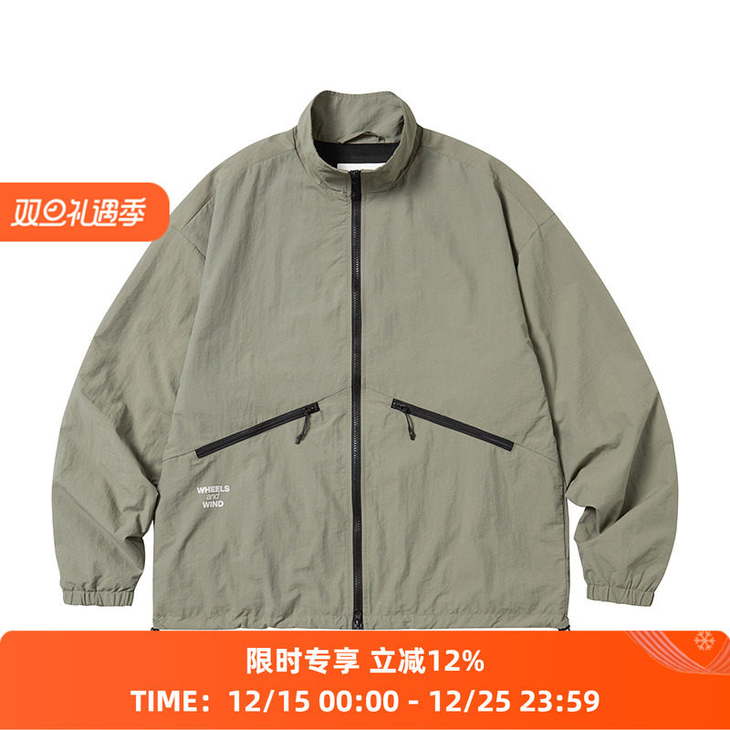 WHEELSandWIND机能运动夹克