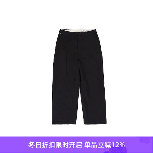 YAECA Wide Work Pants(Woman) 女装棉麻宽松工装裤