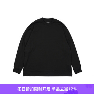 YOKO 天然成衣染色宽松廓形长袖 BIG SHIRT T恤 SAKAMOTO
