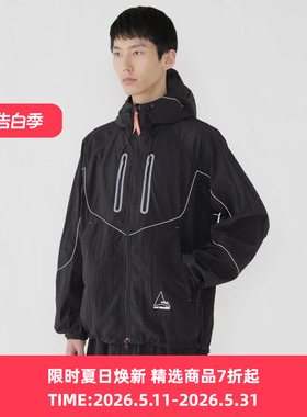 ROA x and wander ripstop wnd jacket 联名款防水防风连帽夹克