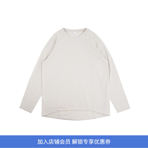 Goldwin 0 Paneled Mesh L/S Top 透气网眼运动圆领长袖T恤