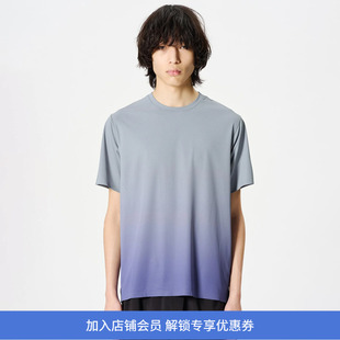 防紫外线速干运动圆领短袖 Goldwin T恤 shirt Warf Dry