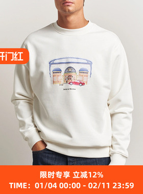 Drole De Monsieur Le Sweatshirt Drole Palace法式风度假风卫衣