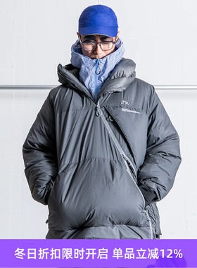 COMFY CMF 高强度防水透湿户外机能性斜拉链超轻量连帽羽绒服