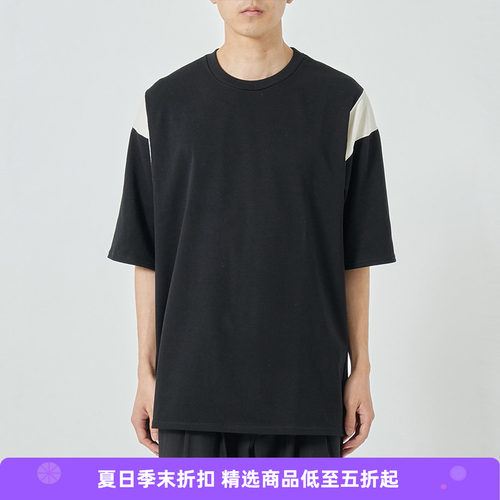 marka BALL GAMES TEE 再生苏文超长有机棉运动风圆领短袖T恤