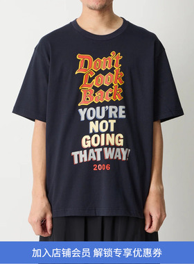 White Mountaineering 白山 VINTAGE T-SHIRT复古印花圆领短袖T恤