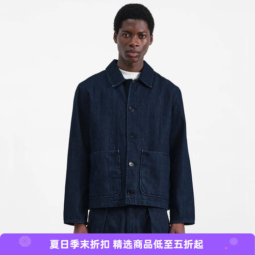 YMC GROUNDHOG JACKET 男装有机棉水洗牛仔夹克外套