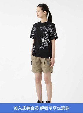 and wander painted splatter TEE手工泼墨反光T恤 日本制